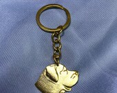 Mastiff Pendant Keychain Dog Breed Key Ring Gift for Dog Lovers Enamel Charm Key Ring Dog Memorial Gift