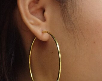 large gold hoop earrings for sale
