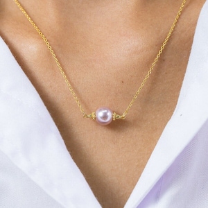 Freshwater Pearl Necklace, Timeless Pearl Necklace, Wedding Jewelry for Women, Gift for Mom, Elegant Pearl Necklace, Gift for Her