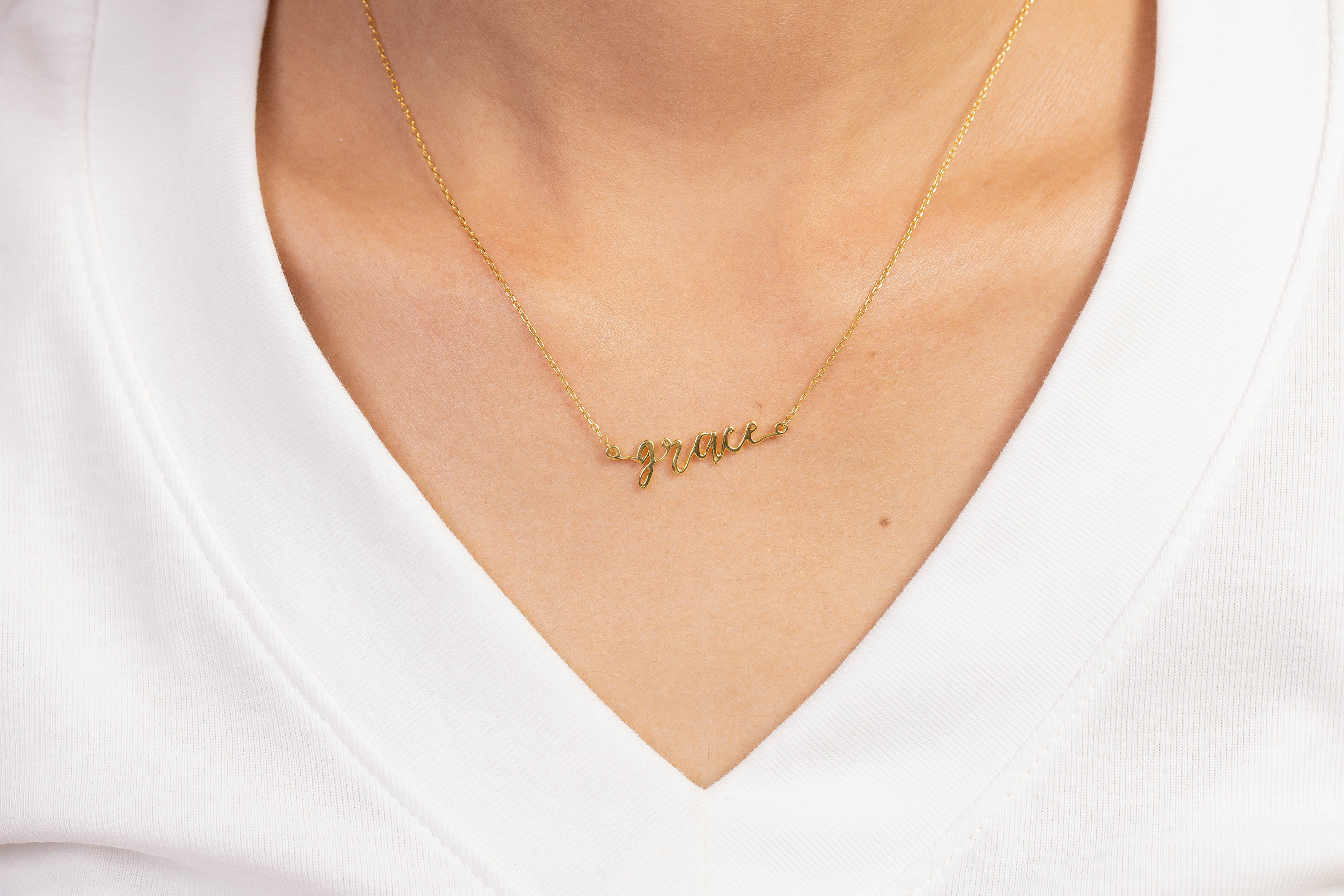 Necklace that hotsell says grace