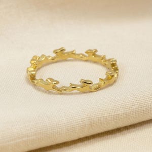 Anillo minimalista de conejo, regalo para amantes de las mascotas, anillo de animales, joyería para amantes de los animales, regalo para ella.