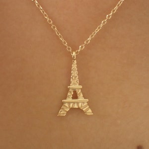 Eiffel Tower Necklace / Eiffel Tower Jewelry for Girls / Paris Themed Gift / Paris Necklace / Gift for Her