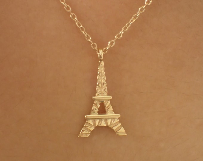 Eiffel Tower Necklace / Eiffel Tower Jewelry for Girls / Paris Themed Gift / Paris Necklace / Gift for Her