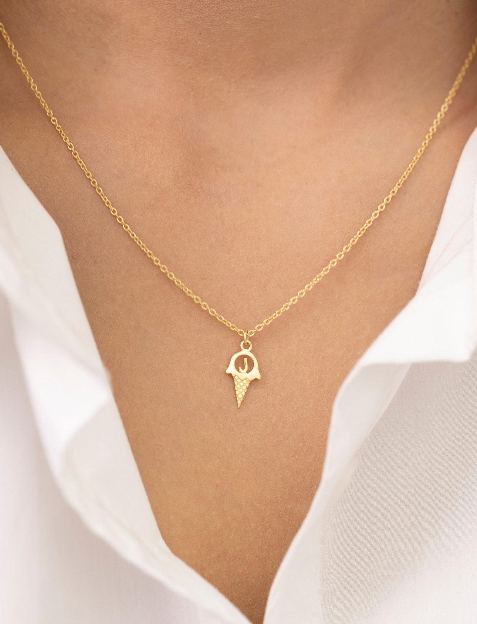 ネックレス・ペンダント Whisper Melt Ice Cream Necklace Whisper Melt Ice Cream Necklace