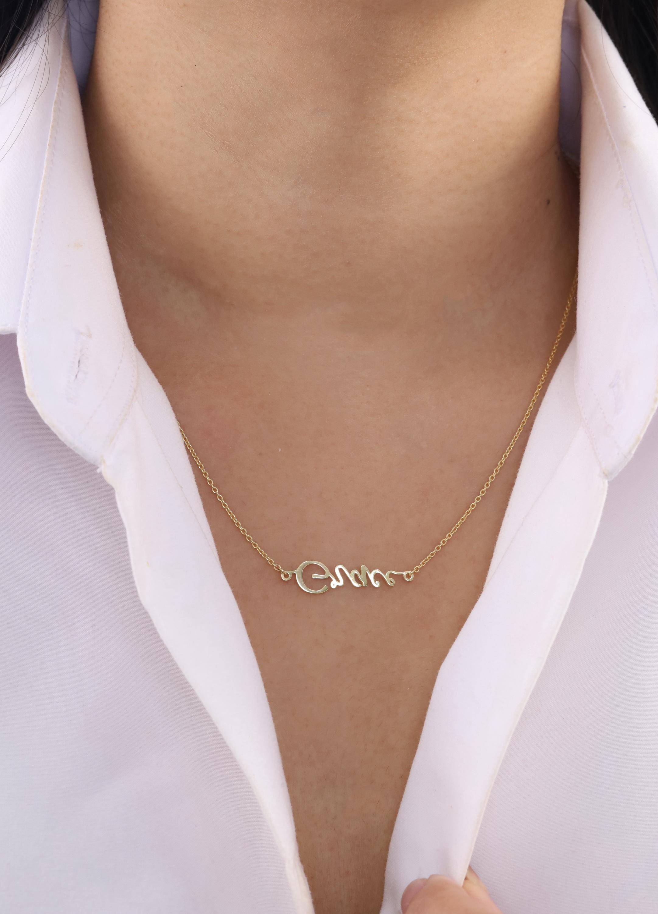 カスタマイズ【Grace Personalized】NARI ネックレス GracePersonalized - Etsy