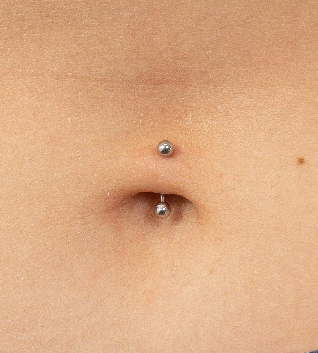 Classique Nipple Barbells Belly Button Ring Dainty Belly - Etsy