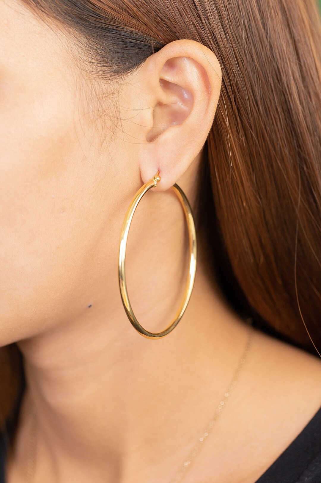 Large Hoop Earrings