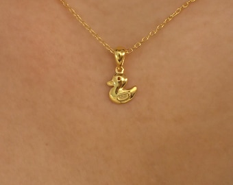 Duck Necklace - Etsy