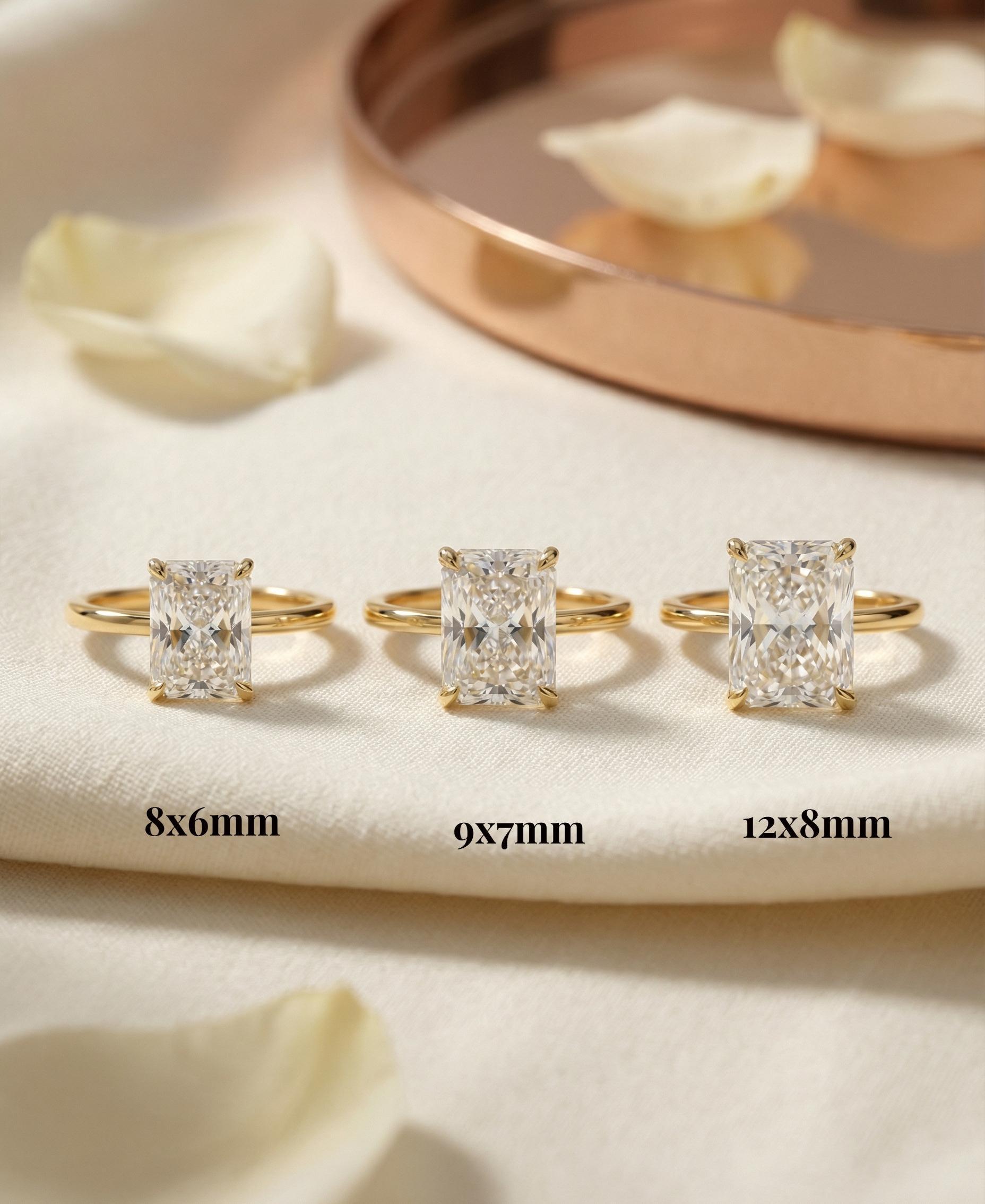 Orecchini A Cerchio In Moissanite E Zirconia – Placcato Oro Bianco, Argento 925, 1,9 Cm