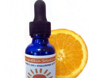 Vitamin C 15% plus Hyaluronic Acid Serum