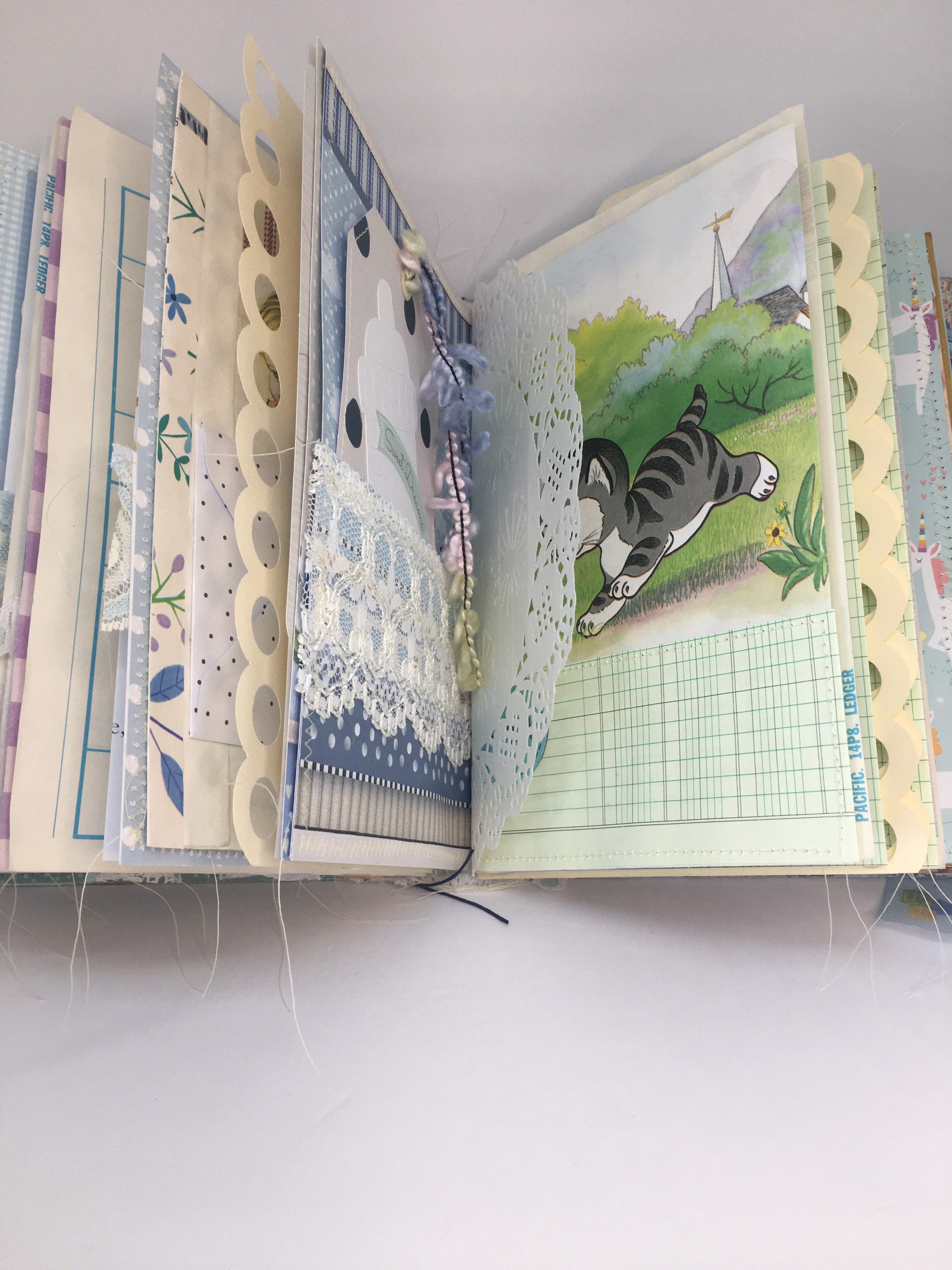 Baby Junk Journal.Handmade Baby Book. Memory Keeping Baby Junk Etsy