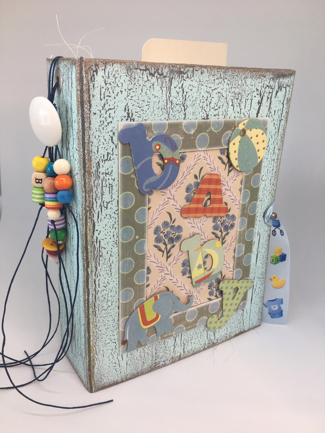 Baby Junk Journal.Handmade Baby Book. Memory Keeping Baby Junk Etsy