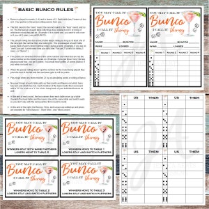 Cocktail Bunco Set