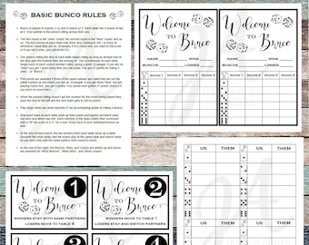 Bunco printables Etsy photo regarding Bunco Rules Printable identified as Bunco printables Etsy