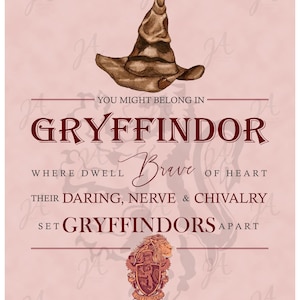 Wizard Hat Poster - Red
