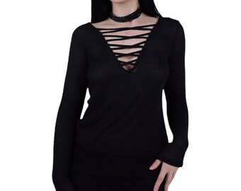 Corset Sweater - Etsy