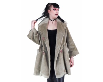 Faux Fur Vintage Jacket