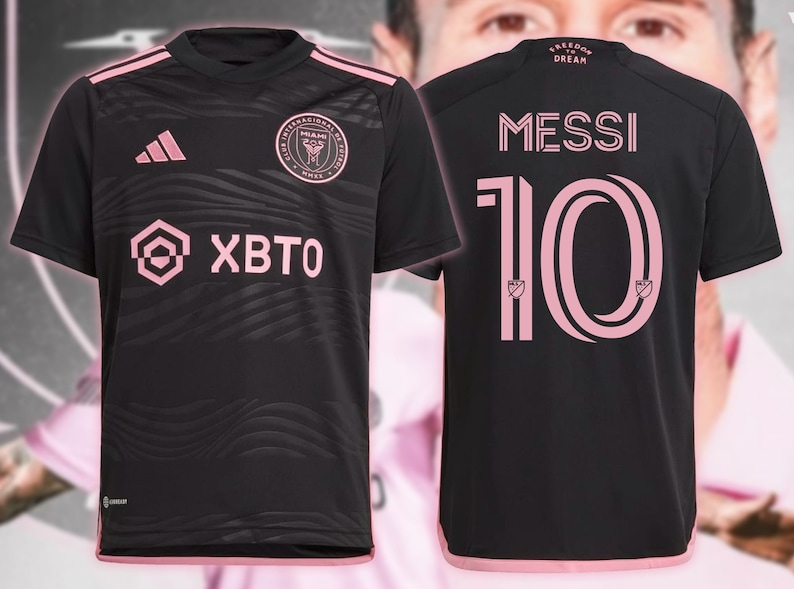 Inter Miami Leo Messi 20232024 Home/away Jersey Jersey Messi Etsy