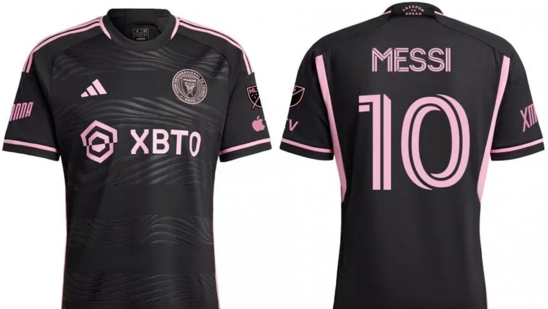 Camiseta Inter Miami Leo Messi 20232024 local/visitante Etsy México