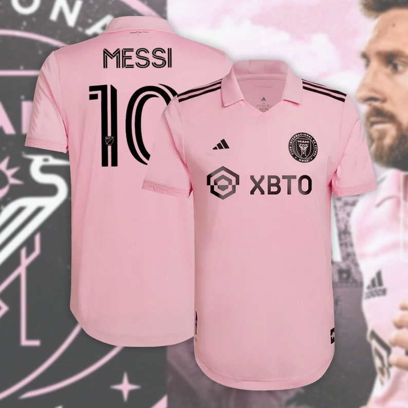 Inter Miami Leo Messi 20232024 Home/away Jersey Jersey Messi Etsy