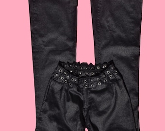 ヴィンテージ 90年代～2000年代初頭 Y2K ローライズ フレアジーンズ