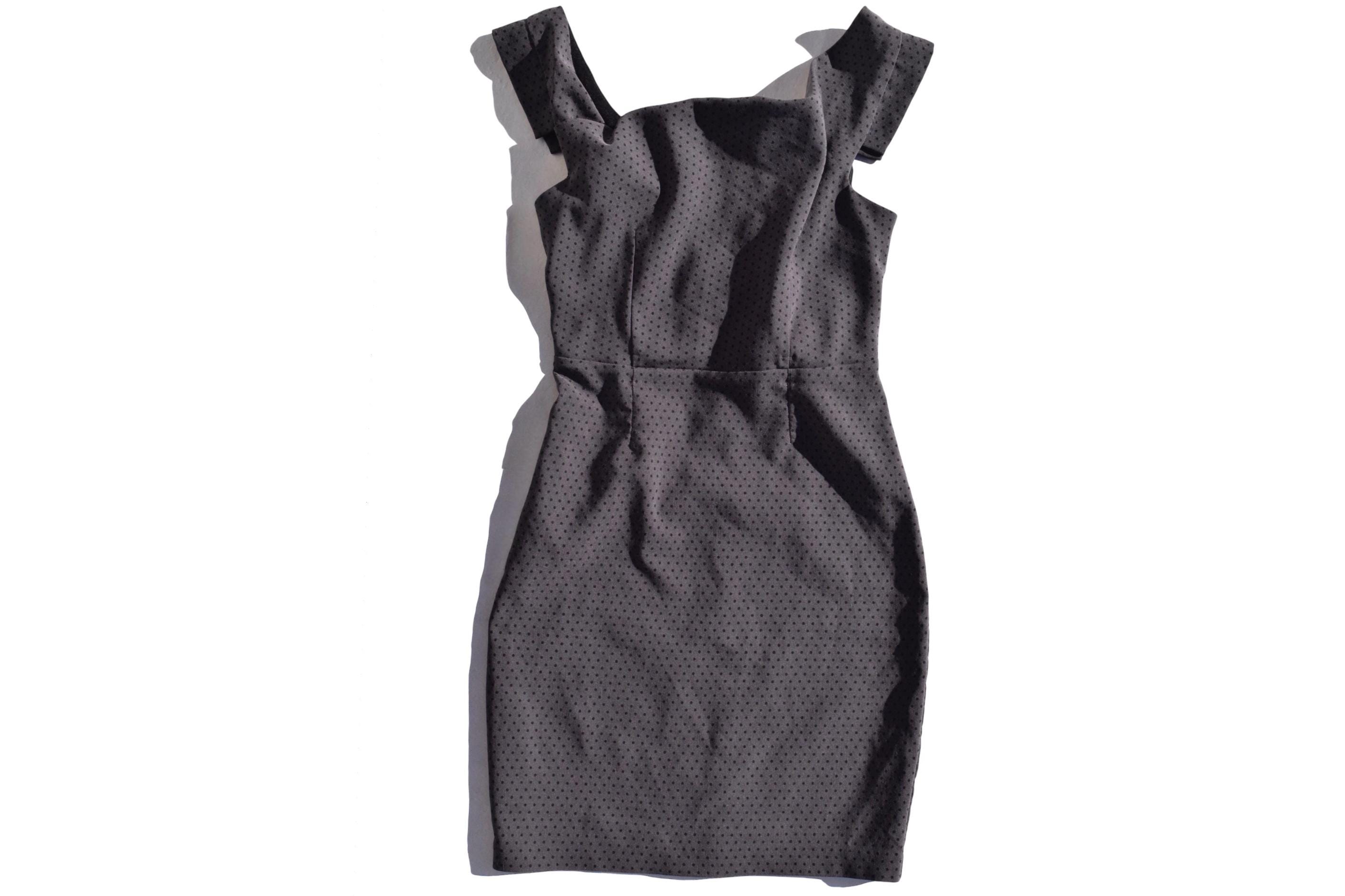charlotte russe dress 2000s Y2k Glitter Tube Top Dress by Charlotte Russe | Vintage Early 2000 Fashion  Bodycon Dress | Black Glittery Asymmetric Hem Nye Night Out Dress