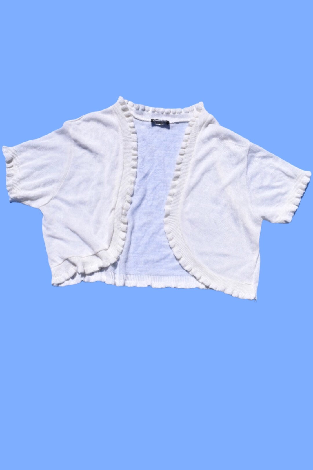 90s Vintage Knitted Shrug Cardigan Etsy