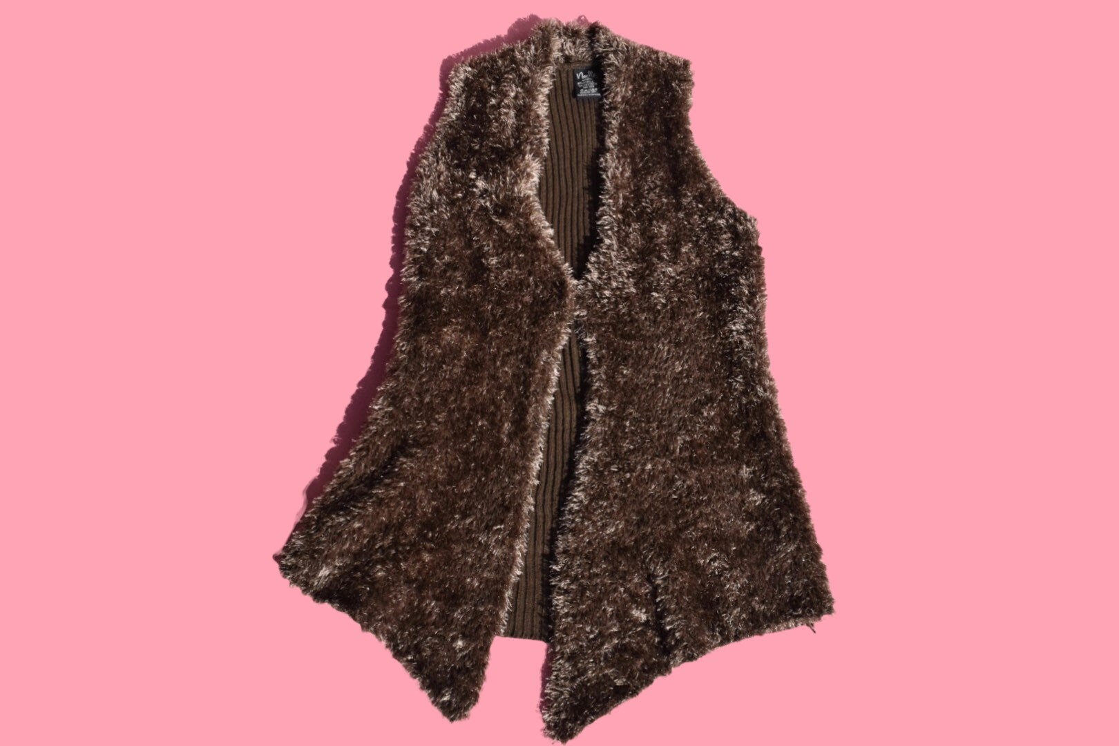 Sleeveless Fur Flyaway Cardigan - Etsy