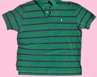 Vintage 90s Polo Sport Ralph Lauren Shield Black Multi Color