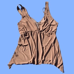 Y2k 2000s Bedazzled Spaghetti Strap Blouse