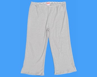 Urban Outfitters Urban Renewal ReMADE Caprihose mit schwarz-weißen Streifen