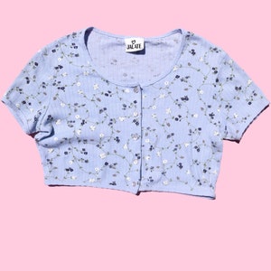 Vintage 90s Cropped Shirt