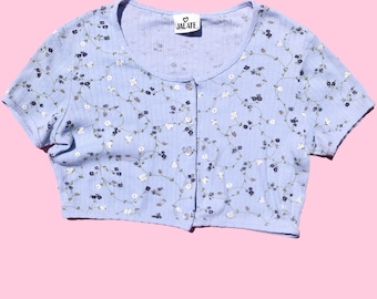 Camisa corta vintage de los años 90