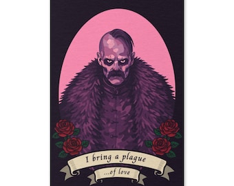 Tarjeta de felicitación de Nosferatu 4x6 / San Valentín de terror gótico / Amor vampírico / Tarjeta romántica oscura