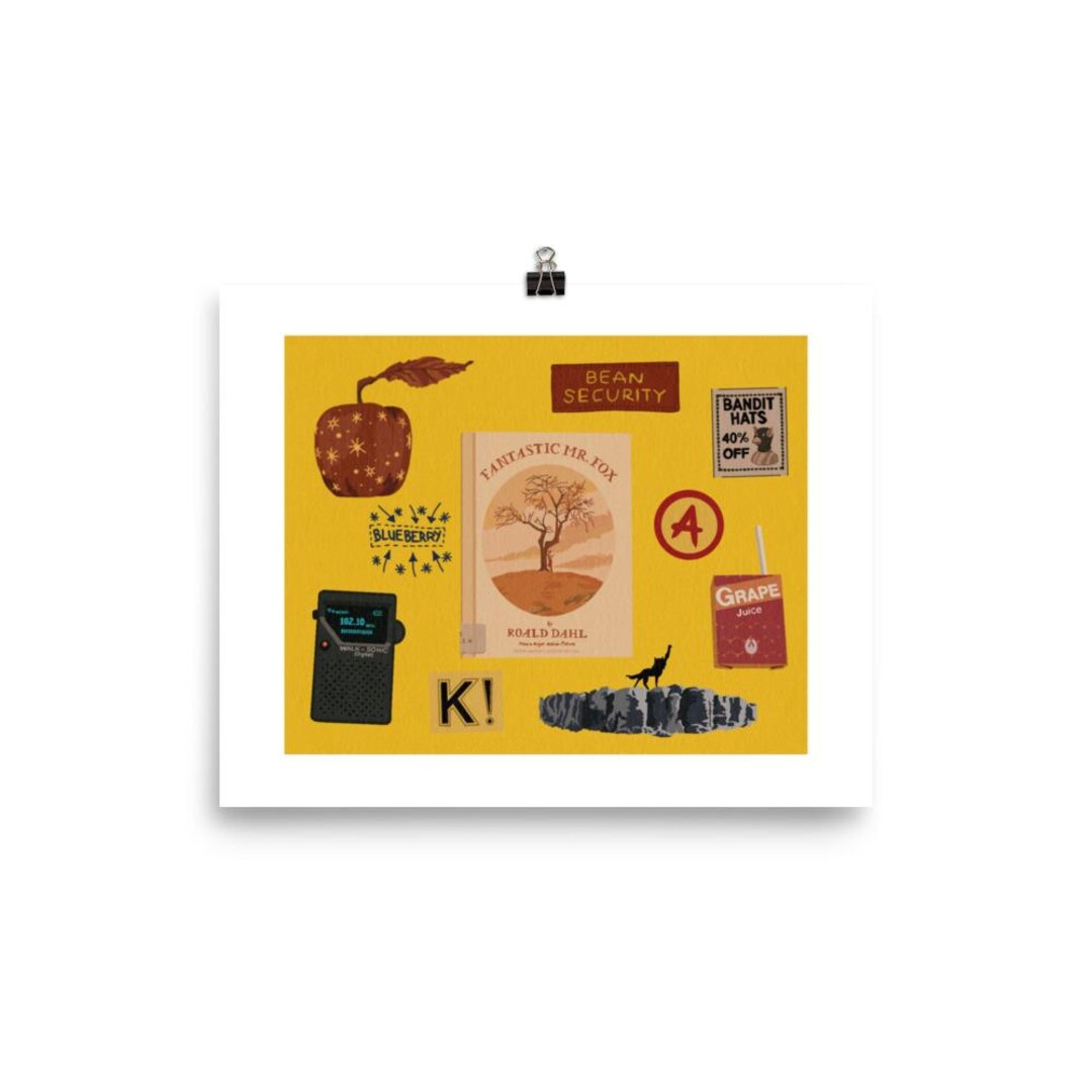 Fantastic Mr. Fox 8x10 Print - Etsy