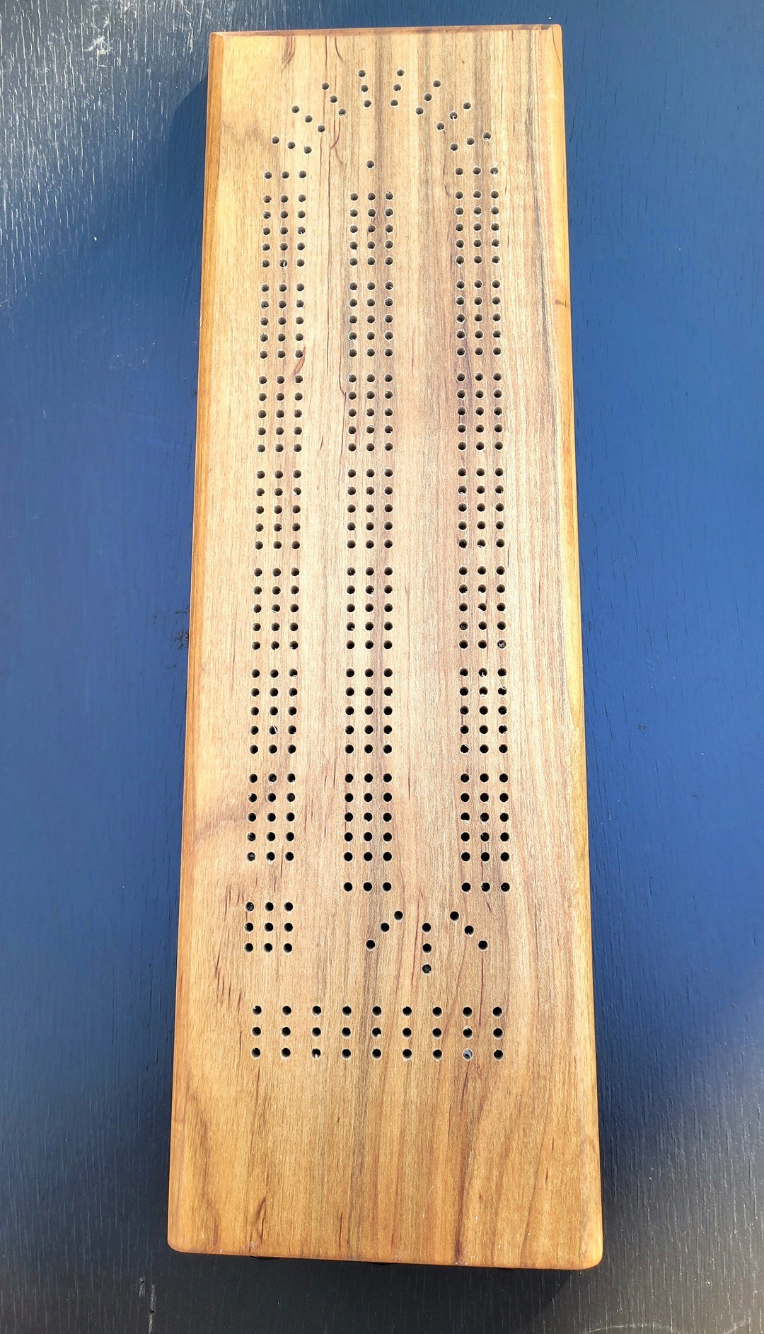 Maple Cribbage Board Cribbage Board 3 Man Cribbage Board Etsy
