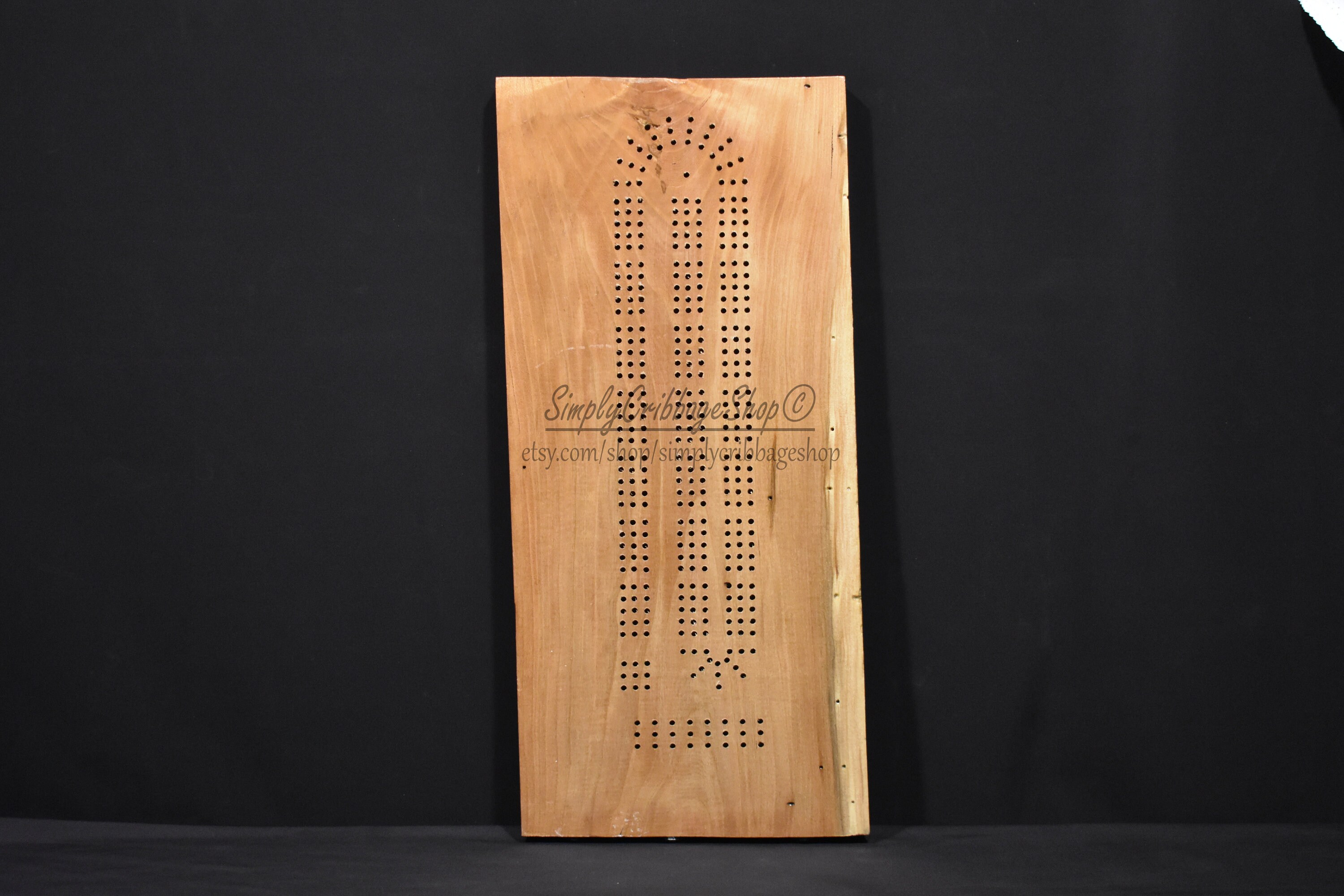 Cherry Cribbage Board, Cribbage, Cribbage Board, Games, Card Games