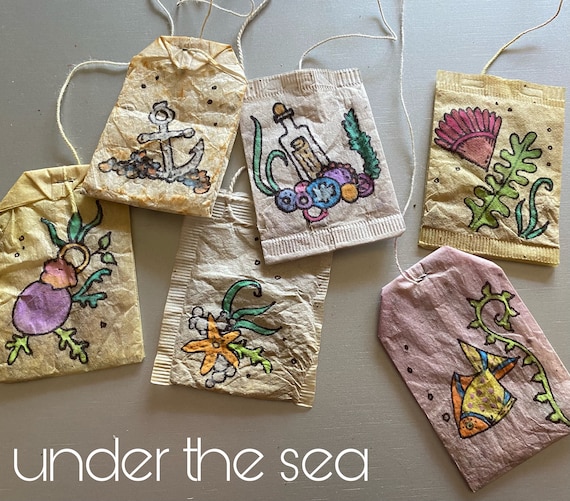 Tea Bag Shadow Box Etsy