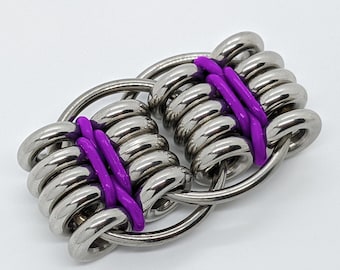 The Flip Slick, Stainless Steel Fidget Toy, Flippy Chain EDC
