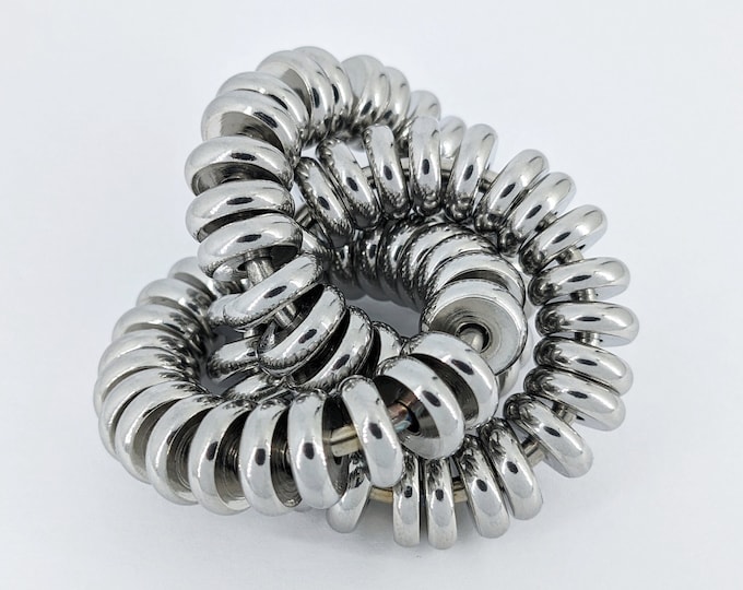 The Triple Slick Roller Classic, Stainless Steel Stress Ball Fidget Toy
