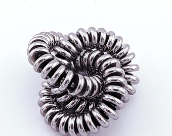 トリプルスーパースリックローラーフィジェット、ステンレススチール製感覚玩具