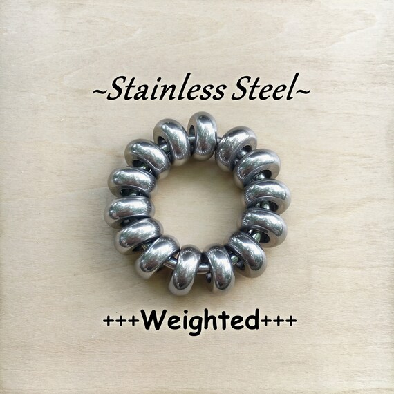 rolling rings sensory toy