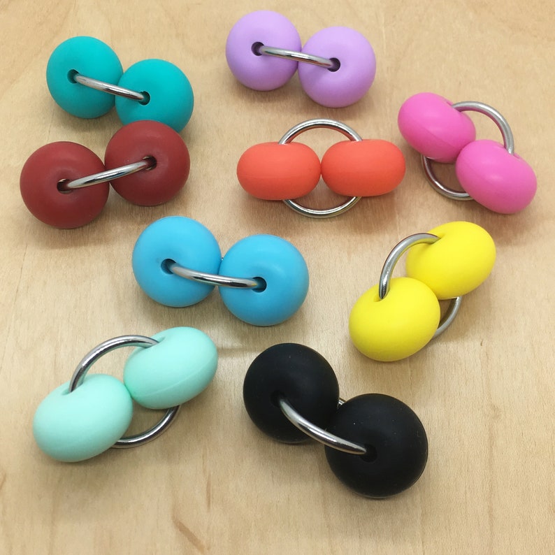 Silent Silicone Roller Fidget Toy Juguete sensorial para la Etsy