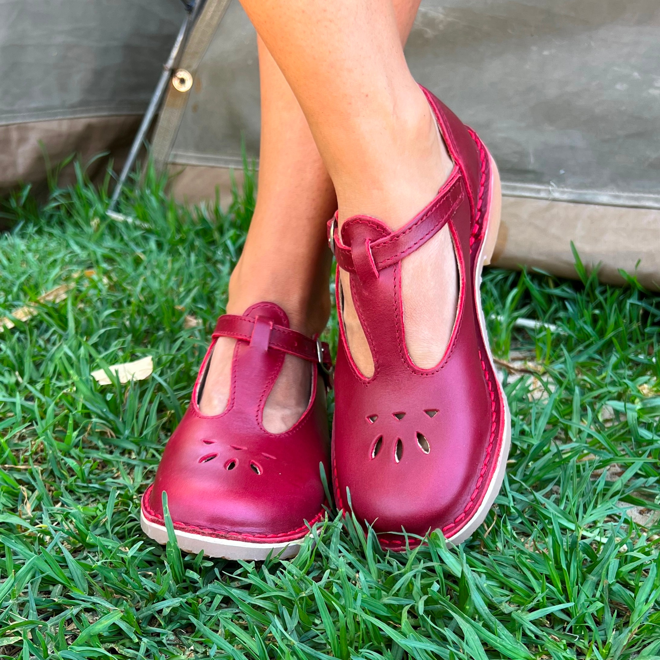 Chaussures Mary Jane à Perles Pour Fille – Talon 4,5 Cm, Semelle Antidérapante – Idéal Mariage, Fête, Cérémonie Ou Anniversaire