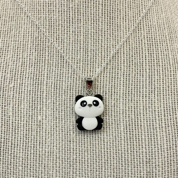Panda Necklace - Etsy
