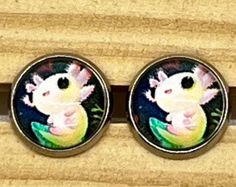 Axolotl Earrings