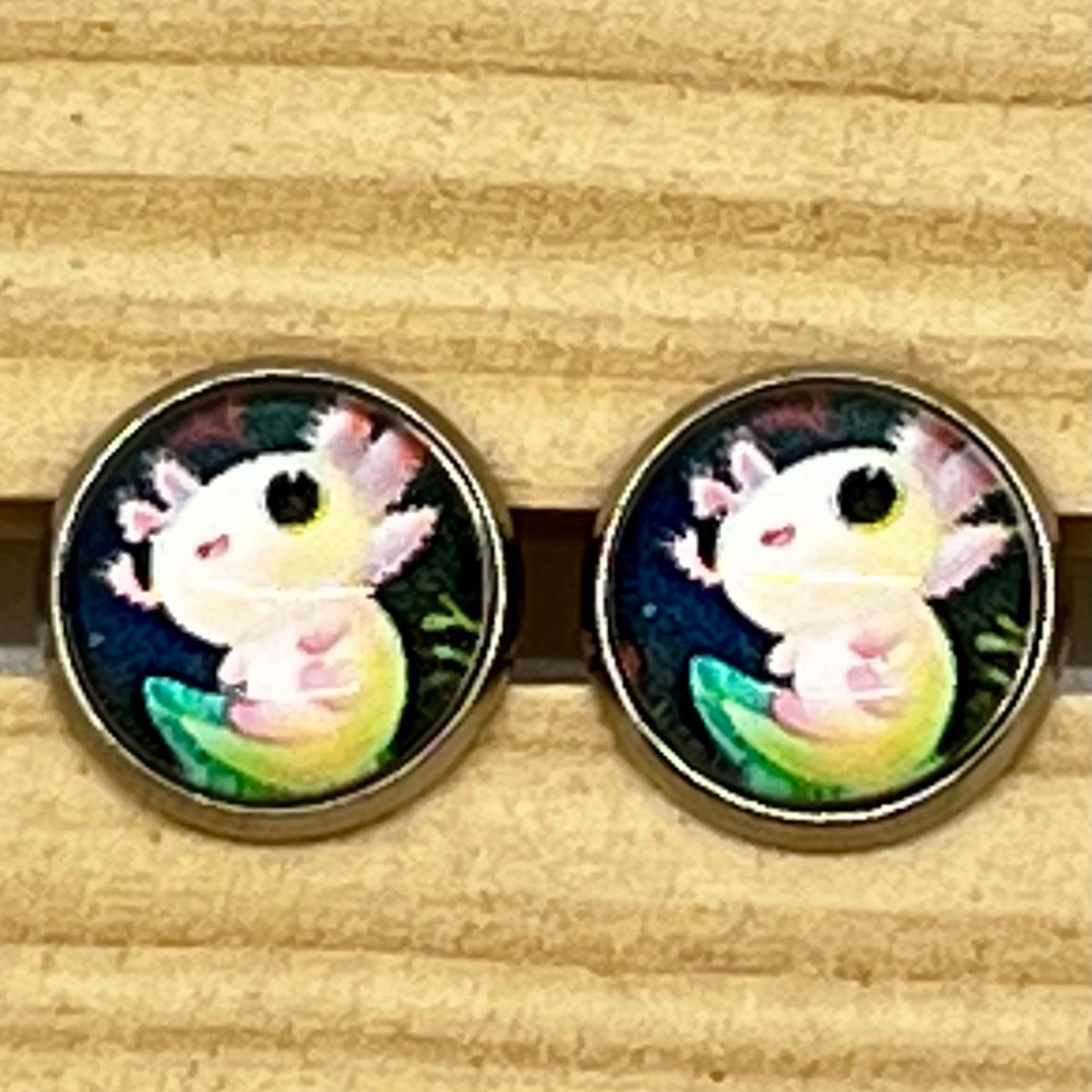 Axolotl Earrings