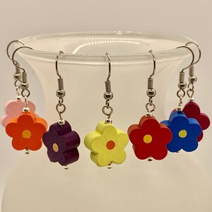 Groovy Flower Earrings