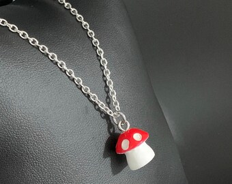 Magical Mushroom Necklace - 5 colors available!