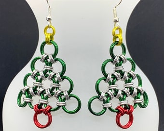 Christmas Tree Earrings
